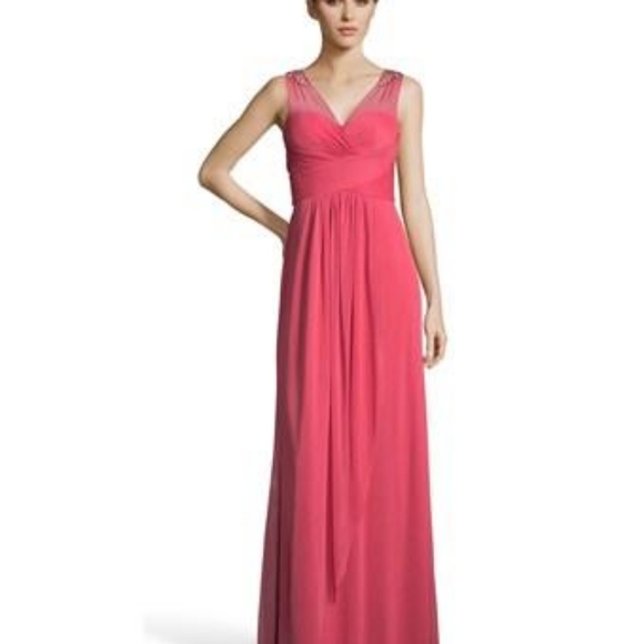 Adrianna Papell Coral Dress - Picture 1 of 3